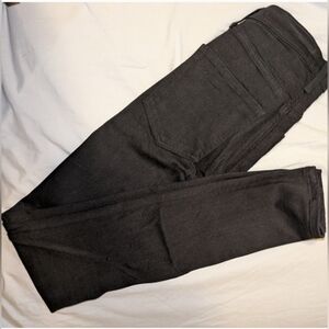 Denim Forum Black High-Rise Slim Jeans